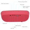 Wireless Bluetooth Speaker ABS IPX5 Waterproof Call Function with Builtin