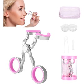 Pink Contact Lens Remover Tool, Eye Opener for Contacts Wearing Aid