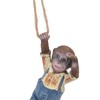 HEITIGN Swinging Monkey Figurine, Tree Hanging Cute Monkey Statues for