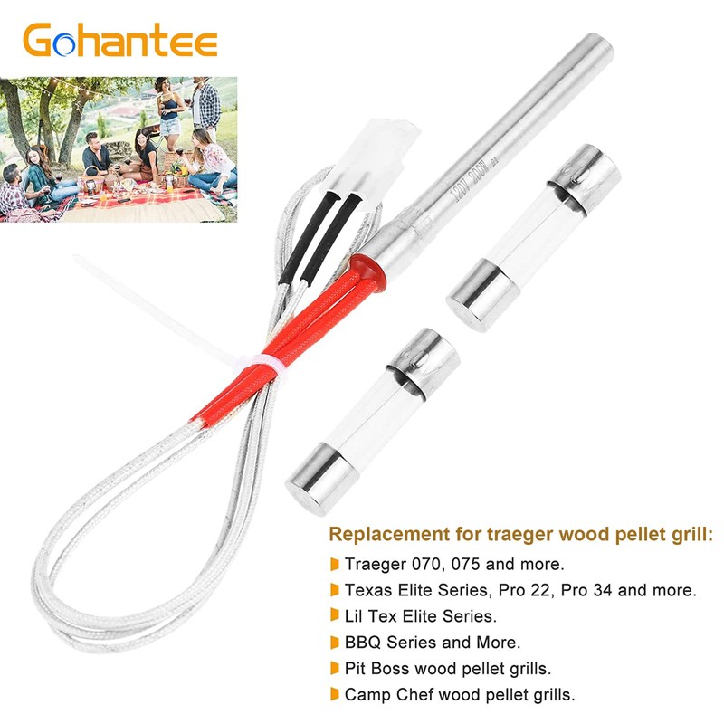 Hot Rod Ignitor Kit with 2 Pieces Fuses Replacement for