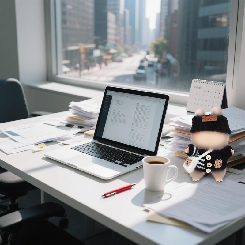 BOXOB 3pcs Clothes Set for Doll, Cute Plush Toy Dress