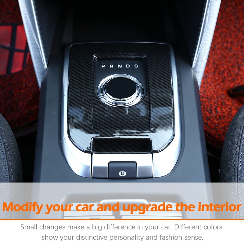 DIYUCAR for Discovery Sport Carbon Fiber Luxury Interior Accessory Gear
