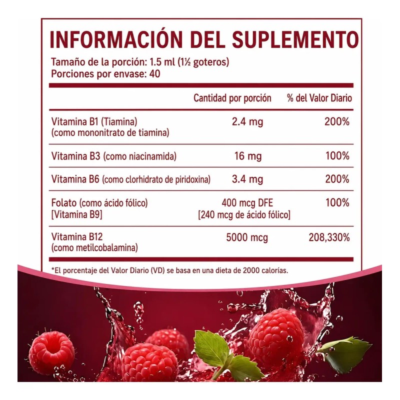 Montue Complejo De Vitamina B12 Con B1 Y B6 2
