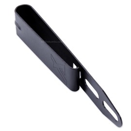 HolsterSmith Universal Metal Belt Clip for Holster Making - (ARC 2) - (Fits 1.75 inch Belts) - (Powder Coated Finish) - (Black) - (1 Pack)