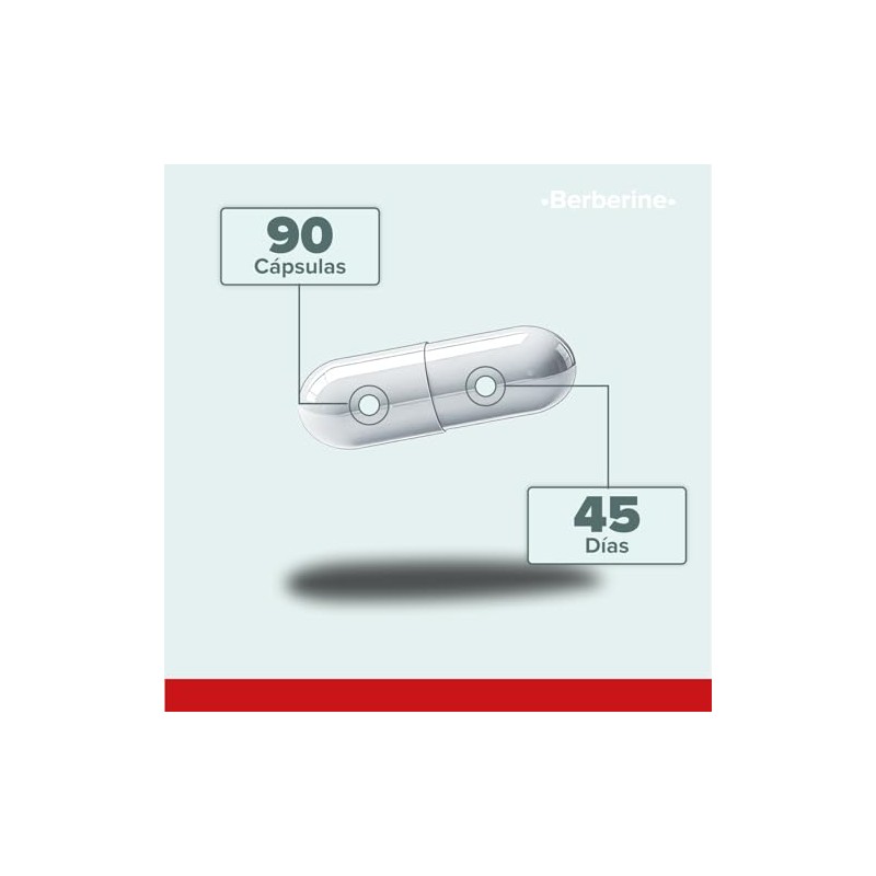 Berberina HCL Pura - Antioxidante - Sin Rellenos 5H8 NUTRITION