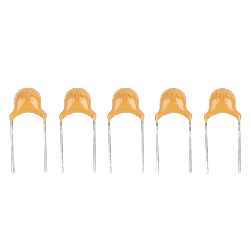 1000Pcs Ceramic Capacitor InLine Monolithic 1UF Pin Pitch 5.08MM DC50V