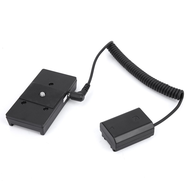 Portable F970 Dummy Battery Pack Coupler Adapter for NP-FZ100 Battery