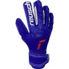 Reusch Attractive Freegel Unisex Goalkeeper Gloves Silver Deep Blue/Deep Blue