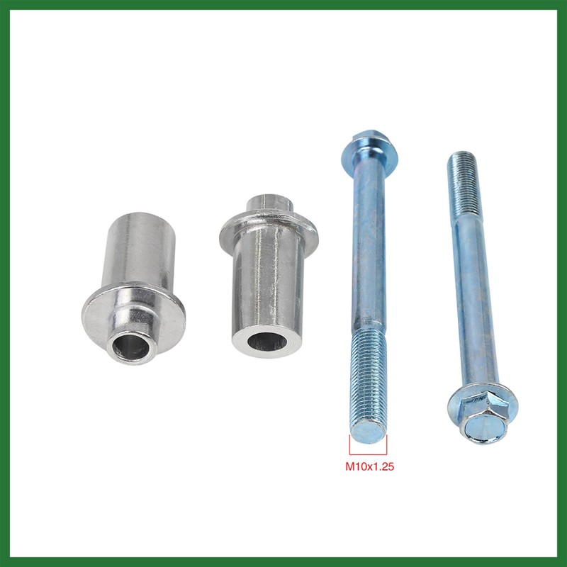 Motoforti Pair 10mm Motorcycle Frame Sliders Universal Extended Anti Crash
