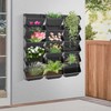 18Pcs Vertical Wall Planter, 13 inch Wall Mounted Garden Planters,