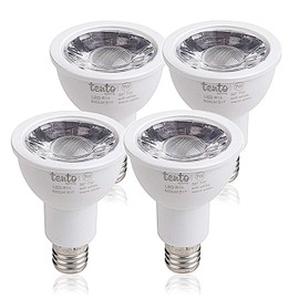Tento Lighting E17 Led Light Bulb R14 Reflector 5.5w 450 Lumens Intermediate Base 40w Halogen Bulb Replacement Warm White 4 Pack