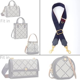 BAIXUEJI Canvas Wide Shoulder Strap Adjustable Replacement Strap for Handbags Purse Making Crossbody Handbag Bag straps Accessory