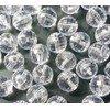 Crystal Plastic Beads, Luxury Acrylic Spacer Beads with Holes, Round,