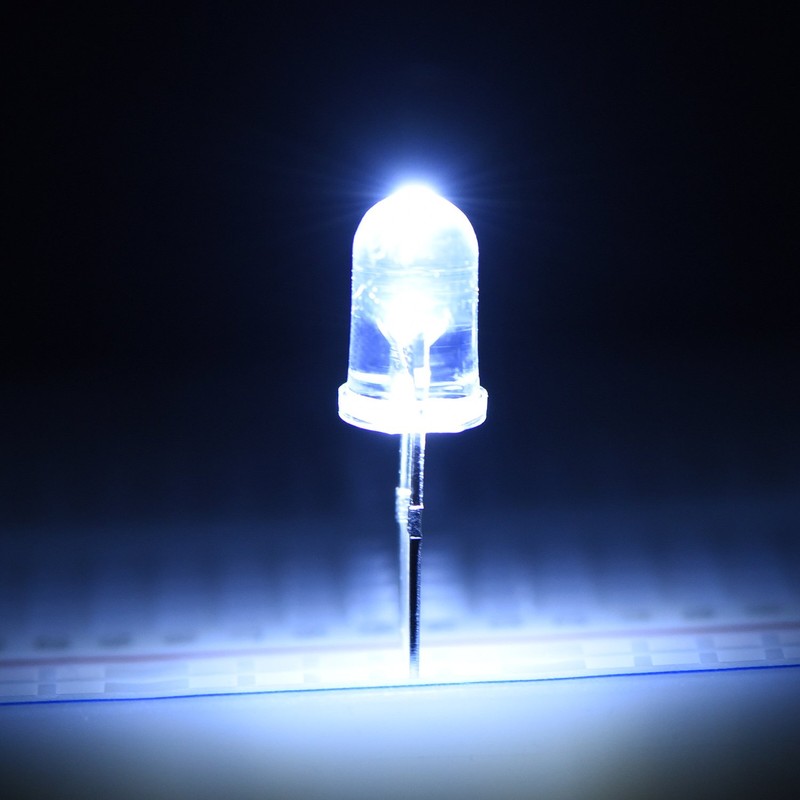 EBOOT 100 Pieces Clear LED Light Emitting Diodes Bulb LED