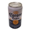 The Tin Box Company Corona Blue and White Can Bank