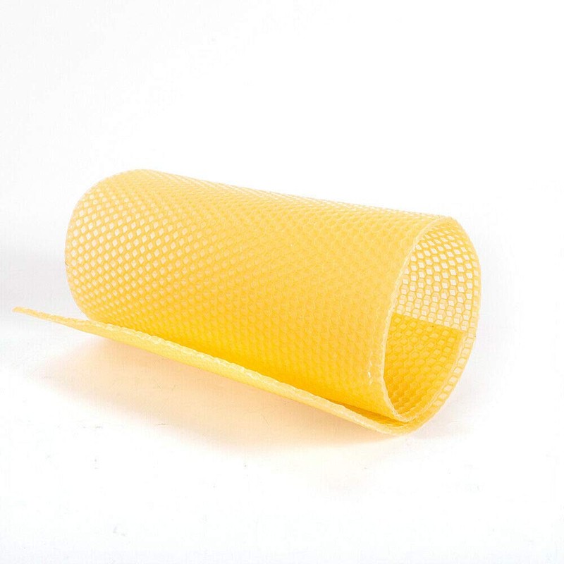 VPABES 30PCS Beeswax Sheets Natural Beewax Foundation Sheets for Honey