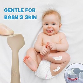 Baby Diaper Cream Spatula, Seeway 3 pack Baby Butt Paste Spatula, Diaper Cream Applicator for Newborn Babies-Baby Necessities - Suitable for Aquaphor,