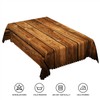TTQYFNM 60x120inches Brown Wood Grain Rectangle Tablecloths Rustic Farmhouse Style