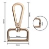 Belle Vous Various Metal Carabiner Key Ring Hooks with D