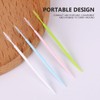 UPIQNG Plastic Toothpicks Disposable Interproximal Brush Sturdy Double-Ended Dental Pick