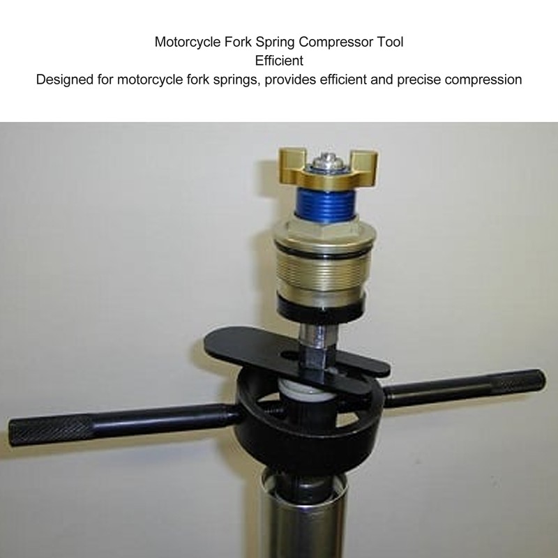 Motorcycle Fork Spring Compressor Tool Aluminium Radial Pin Spanner Cartridge
