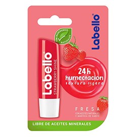 LABELLO Labello Cereza 4.5g, color Cereza, 4.8 gram, pack ofpaquete de  Fresa, color Fresa, 4.8 gram, pack ofpaquete de                               