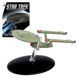 STAR TREK Starships The Original Series U.S.S. Enterprise NCC-1701 Die-Cast Vehicle with Collector Magazine