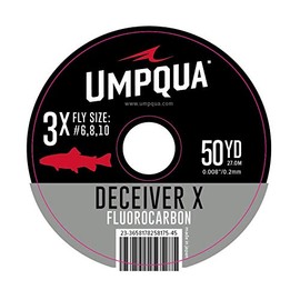 Umpqua Deceiver X Fluorocarbon Fly Fishing Tippet 50YDS 5X