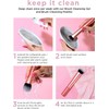 Real Techniques, Foundation Blender, Brocha para Bases de Maquillaje, Base