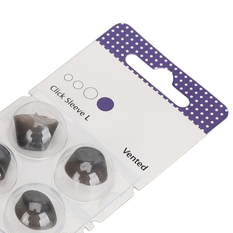 6pcs Silicone Click Sleeve Accessory Protect Ears Washable Sound Amplifier