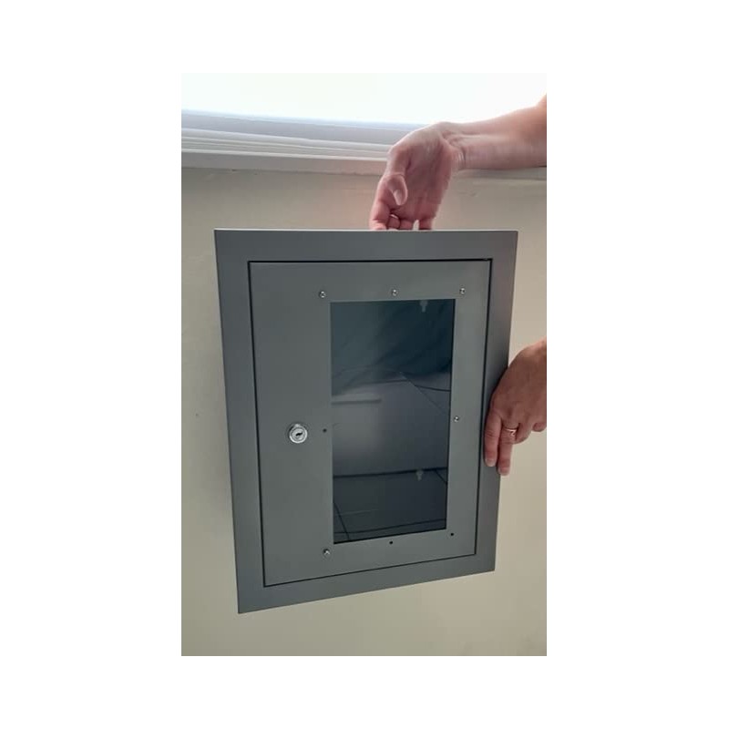 Aluminium Cabinet for Fire Escape Ladder | Universal Access Box