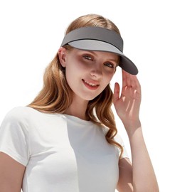 Clape Sun Visor Cap Foldable Sports Visor Breathable Empty Top Sun Hat UV Protection Golf Tennis Hat for Men Women