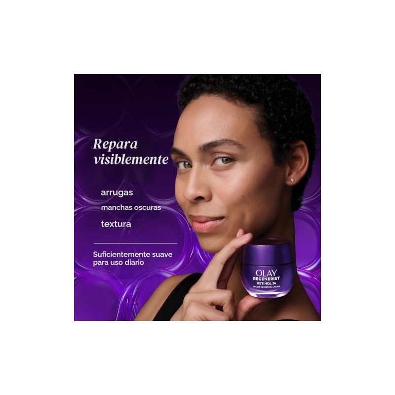 Olay - Crema Facial Nocturna Retinol 24 de 1.7 oz
