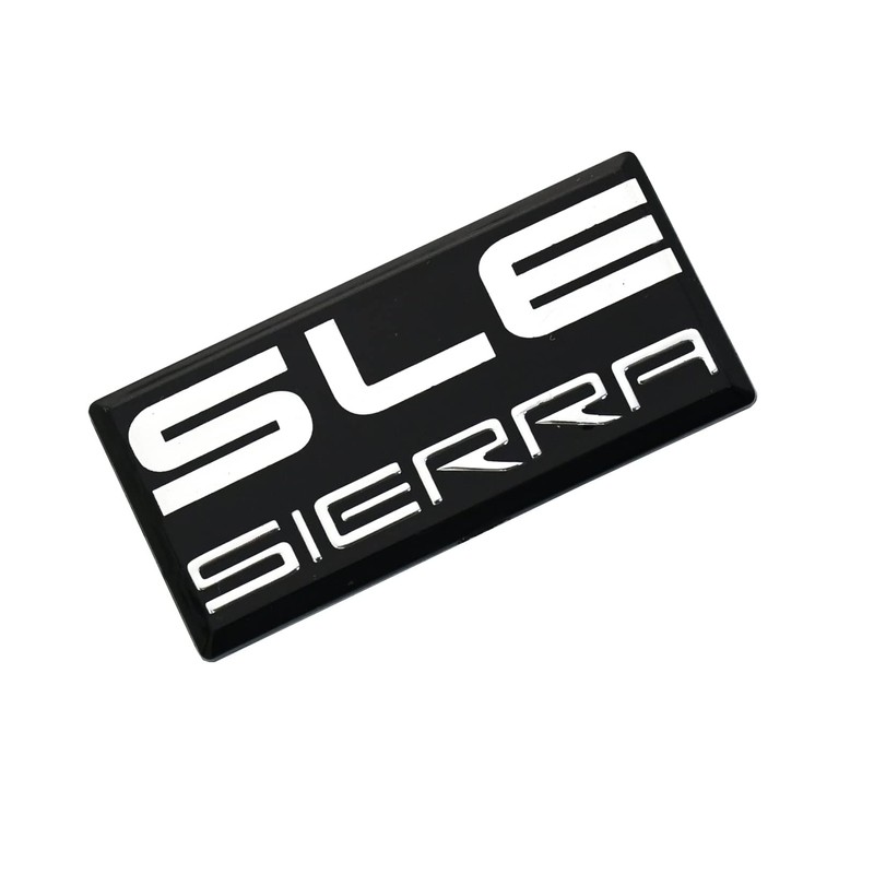 SSDD SLE Sierra Cab Emblem Replacement for GMC 1500 2500