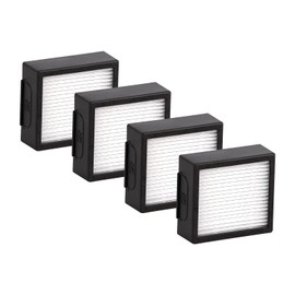 (4 Pack) Replacement HEPA Filter Compatible with iRobot Roomba Combo j7/ Combo J7+ plus/Combo j9+/ Combo 10 Max Robotic Vacuum HEPA Filters Kit 4 Pieces(NOT FOR Combo j5 j5+)