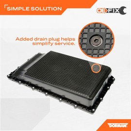 Dorman 265-897 Transmission Oil Pan Compatible with Select Ford/Lincoln Models (OE FIX)