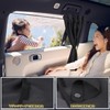 ZATOOTO CT110CD-M Car Curtains, Suede Side Curtains, Sleeping in the