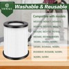 2 Pack VF4000 Replacement Filter, Standard Wet/Dry Vac Filter Vf4000
