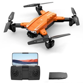 GPS Remote Control Drone with Camera 4K Dual Camera 5GWIFI Obstacle Avoidance Double GPS Optical Hover Remote Control Qudcopter Follow Me for Kids Adults