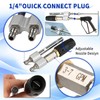 DZQPPC M5 Twist Nozzle for Pressure Washer Adjustable Long Range