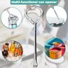 6Pcs Multi-Purpose Paint Bucket Opener Useful Steel Can Opener Rustproof