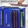 18-Piece Magnetic Socket Holder Organizer Set (Holds 240 Sockets), Heavy