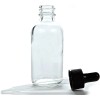Vivaplex 12 Pack 2 Oz Clear Glass Bottles With Droppers