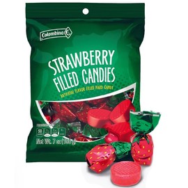 Strawberry Filled Individual Wrapped Bon Bons Hard Candies