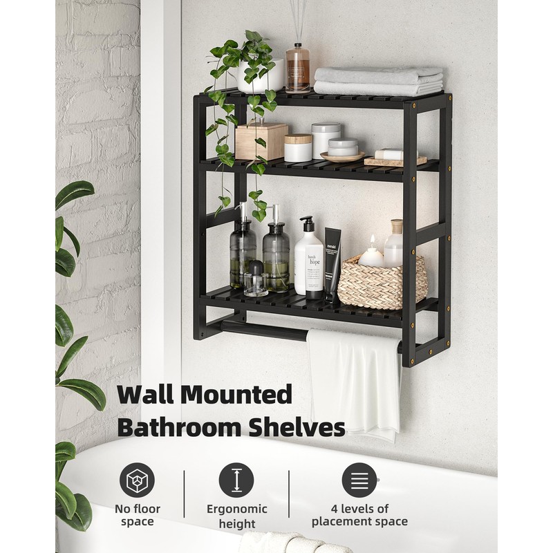 Galood Over The Toilet Storage Bathroom Shelves Wall Mounted 3