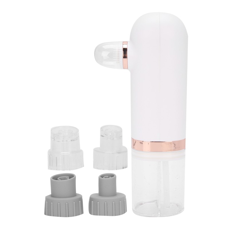 Small Bubble Pore Cleaner 4 Suction Head Electric Blackhead Removal