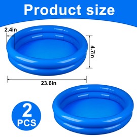 2 Pack Inflatable Pool Foot Bath Basin Swimming Pool Foot Soaking Bath Basin Foot Wash Basin Tub for Pools Entry Ladder Portable Foot Bath Tray with Pump for Above Ground Pools Accessories