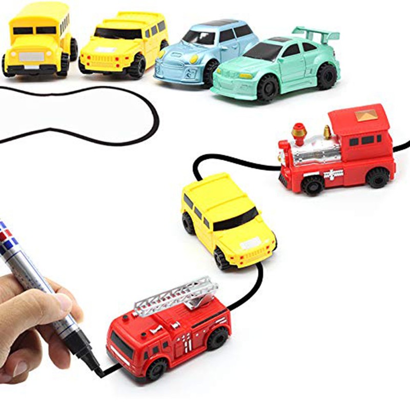 Fun Pen Inductive Car Truck Follow Any Drawn Black Line