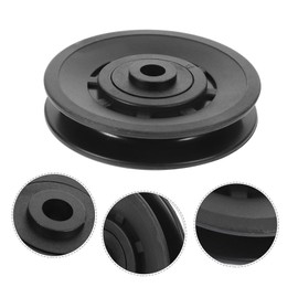 Vaguelly Gym Equipment Pulley Wheel Home Gym Replacement Parts Wheel Bearing Gym Equipment Part Pulley Gym Equipment Ab Cruncher Cable Pulley Exercise Roller Metal Fitness Trainer