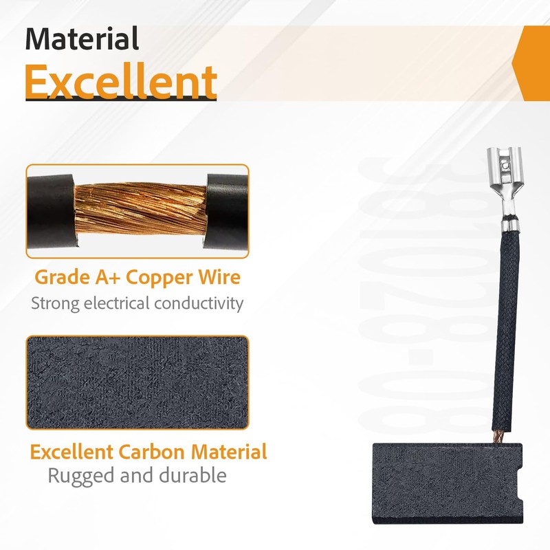 Carbon Brushes Suitable For Dewalt DW718 / DWS780 / DW717